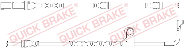 Czujnik zużycia klocków QUICK BRAKE WS 0269 A