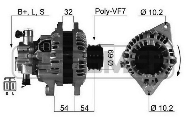 Alternator ERA 210381A