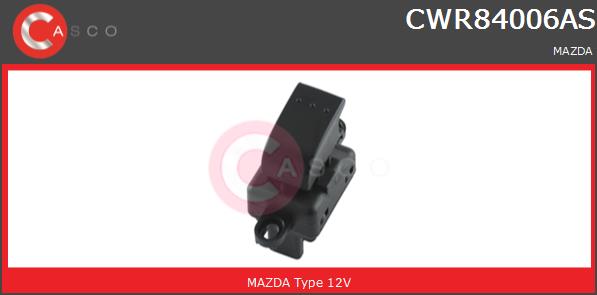 Przełącznik podnośnika szyby CASCO CWR84006AS