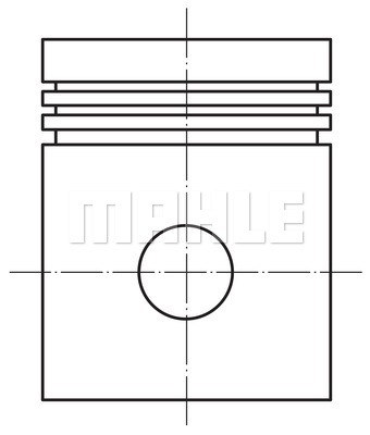 Tłok MAHLE 028 PI 00126 000