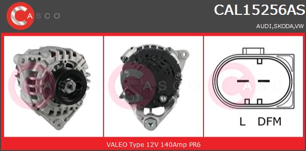 Alternator CASCO CAL15256AS