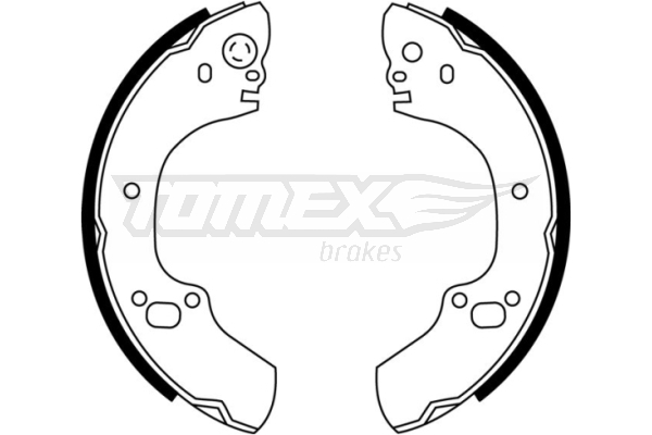 Szczęki hamulcowe TOMEX BRAKES TX 22-88