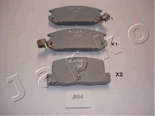 Klocki hamulcowe JAPKO 51204