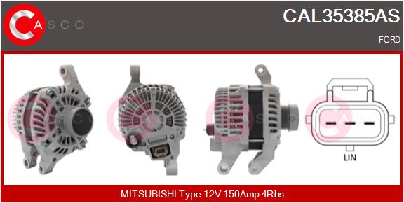 Alternator CASCO CAL35385AS