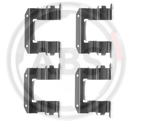 Zestaw akcesoriów montażowych  klocków hamulcowych A.B.S. 1182Q