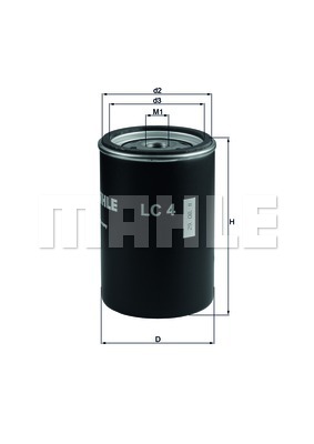 Filtr powietrza KNECHT LC 4