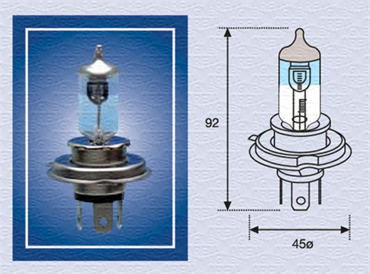 Żarówka MAGNETI MARELLI 002585100000