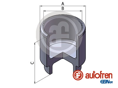 Tłoczek zacisku hamulcowego AUTOFREN SEINSA D025414