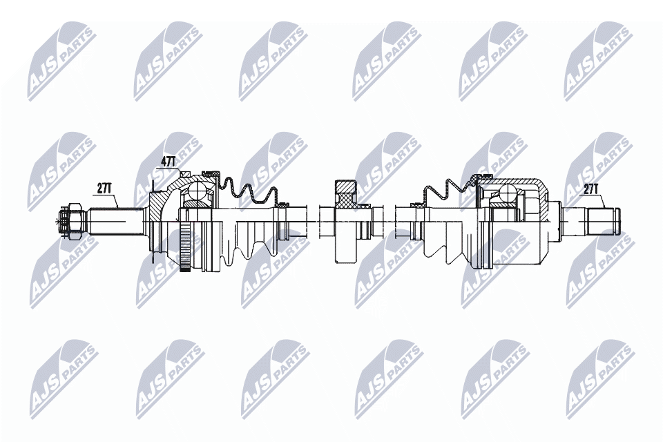 Wał napędowy NTY NPW-HY-607