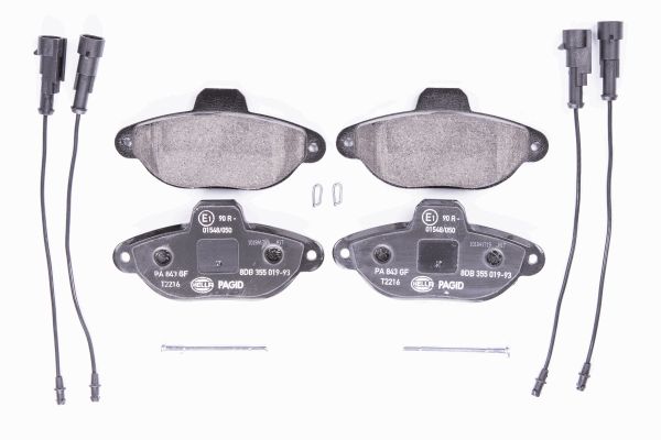 Klocki hamulcowe HELLA PAGID 8DB 355 019-931