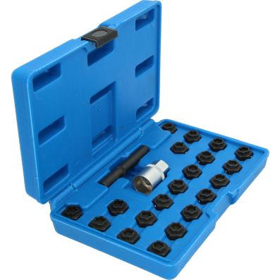 Zestaw narzędzi do wypinania, zabezpieczenia śrub kół KS TOOLS BT691050