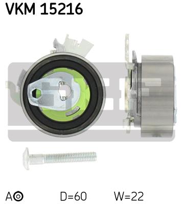 Rolka napinacza paska rozrządu SKF VKM 15216