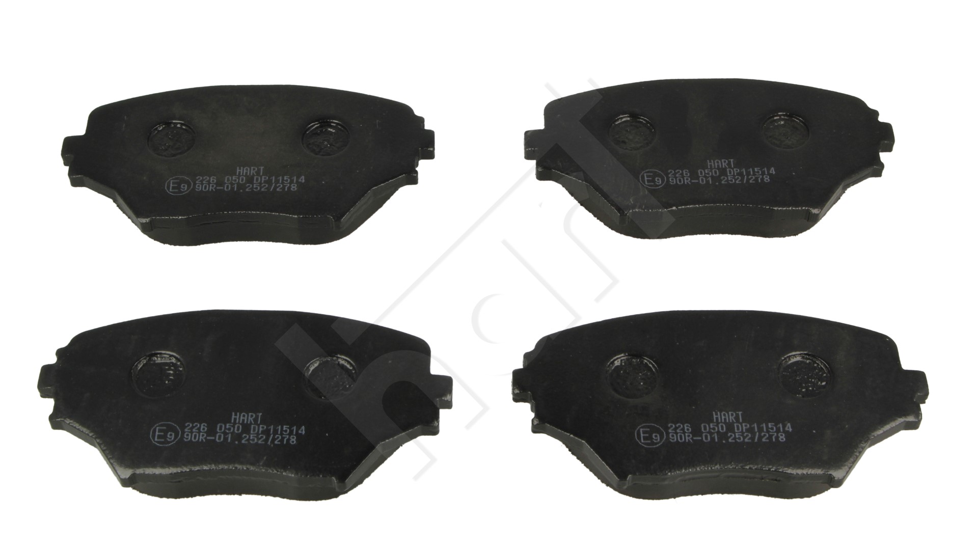 Klocki hamulcowe HART 226 050