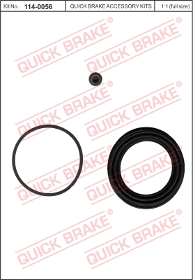 Zestaw naprawczy zacisku hamulcowego QUICK BRAKE 114-0056