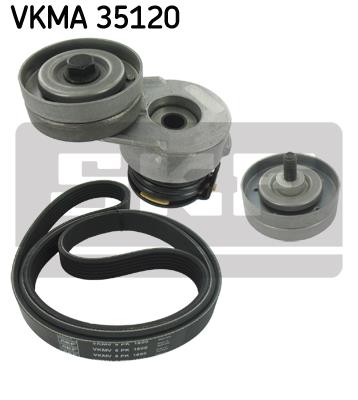 Zestaw paska osprzętu SKF VKMA 35120