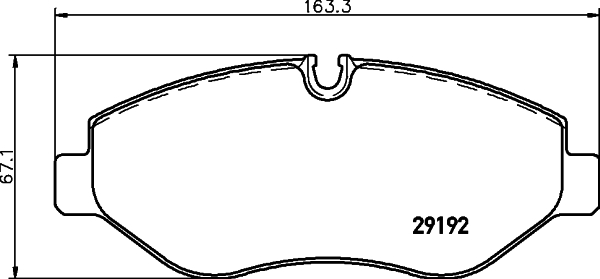 Klocki hamulcowe HELLA 8DB 355 005-521