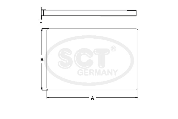 Filtr kabinowy SCT GERMANY SAK 256