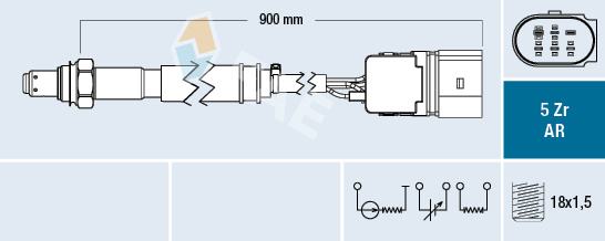 Sonda lambda FAE 75155