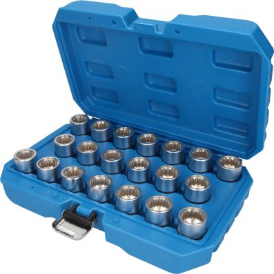 Zestaw narzędzi do wypinania, zabezpieczenia śrub kół KS TOOLS BT691330