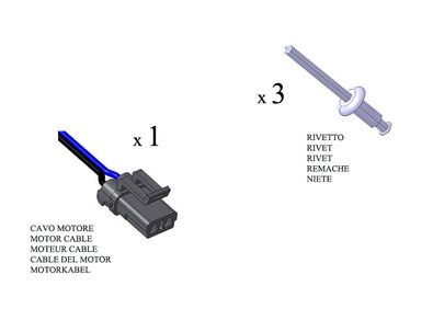 Podnośnik szyby ELECTRIC LIFE ZR ZA24 R