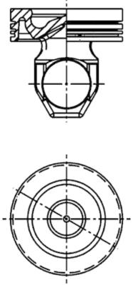 Tłok KOLBENSCHMIDT 40338600