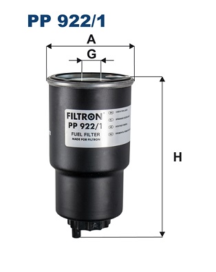 Filtr paliwa FILTRON PP 922/1