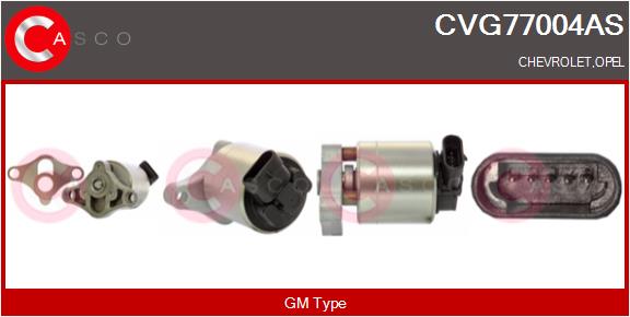 Zawór EGR CASCO CVG77004AS