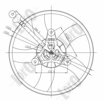Wentylator ABAKUS 053-014-0014