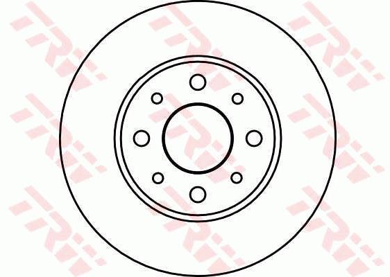 Tarcza hamulcowa TRW DF4037