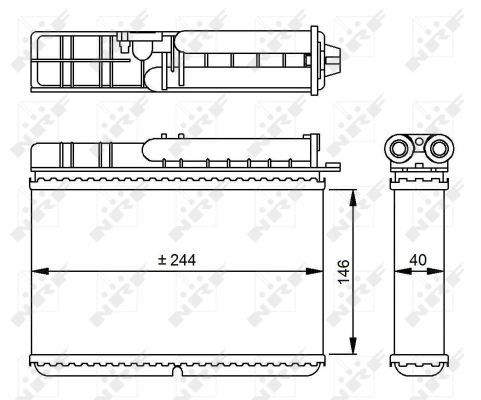 Nagrzewnica NRF 54307