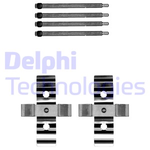 Zestaw akcesoriów montażowych  klocków hamulcowych DELPHI LX0702