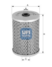 Filtr paliwa UFI 26.609.00