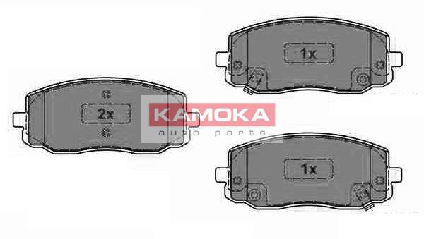 Klocki hamulcowe KAMOKA JQ1013566