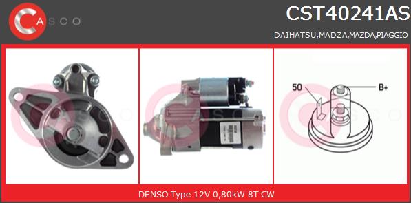 Rozrusznik CASCO CST40241AS