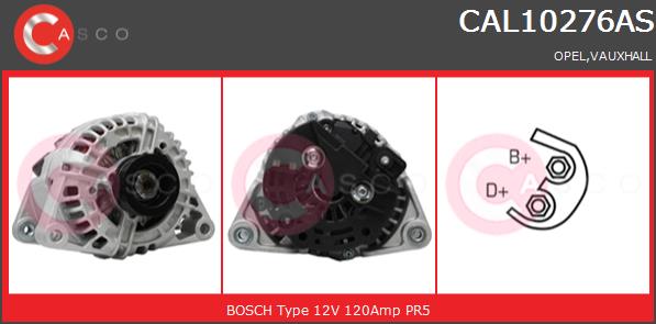Alternator CASCO CAL10276AS