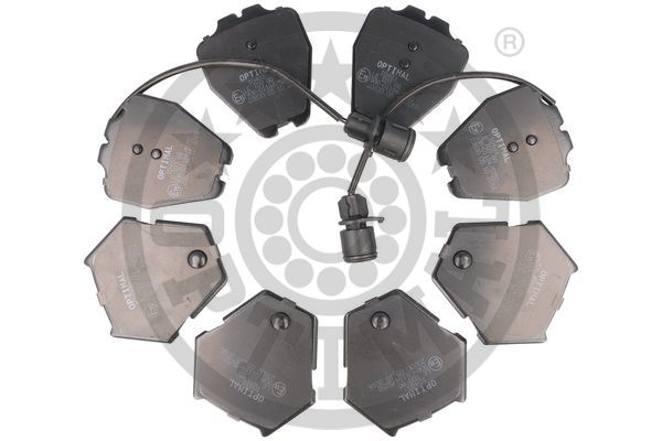 Klocki hamulcowe OPTIMAL BP-10483
