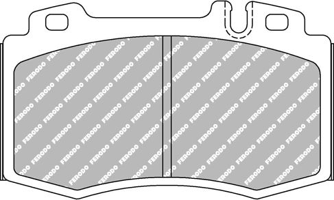 Klocki hamulcowe FERODO RACING FCP1661H