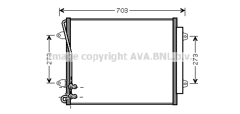 Skraplacz klimatyzacji AVA QUALITY COOLING VNA5226D