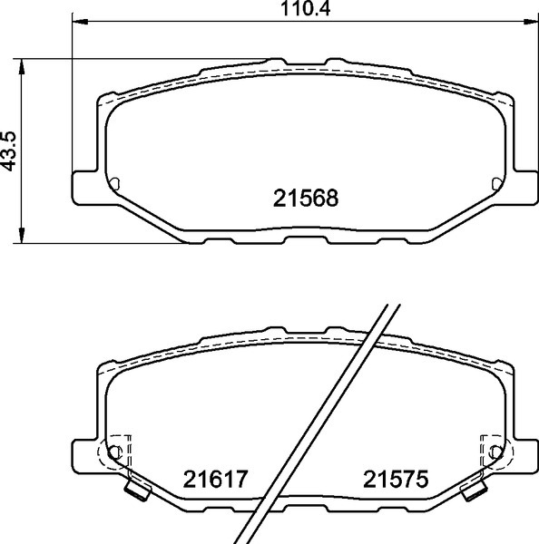 Klocki hamulcowe BREMBO P 79 040