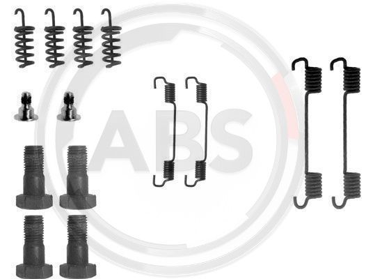 Zestaw montażowy szczęk hamulcowych A.B.S. 0716Q