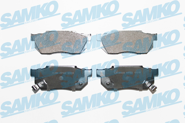 Klocki hamulcowe SAMKO 5SP322