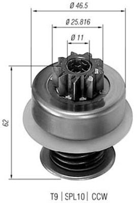 Bendiks rozrusznika MAGNETI MARELLI 940113020088