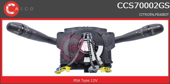 Przełącznik kolumny kierowniczej CASCO CCS70002GS
