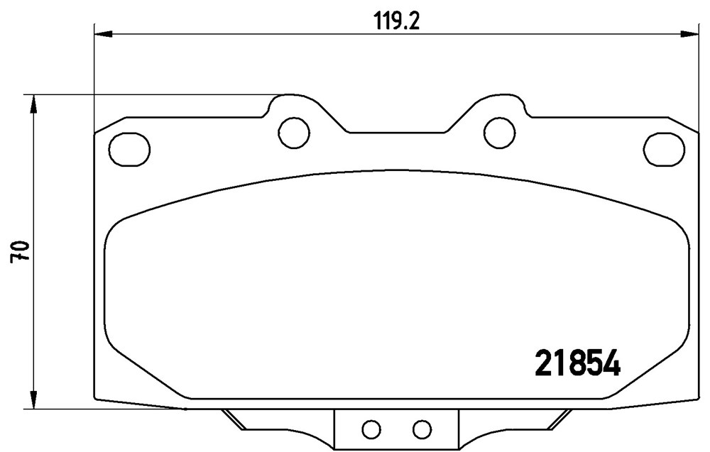 Klocki hamulcowe BREMBO P 56 034