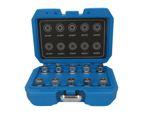Zestaw narzędzi do wypinania, zabezpieczenia śrub kół KS TOOLS BT691290
