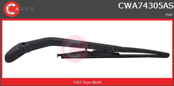 Ramię wycieraczki CASCO CWA74305AS
