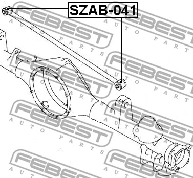 Tuleja wahacza FEBEST SZAB-041