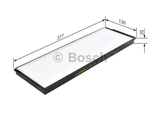 Filtr kabinowy BOSCH 1 987 431 172