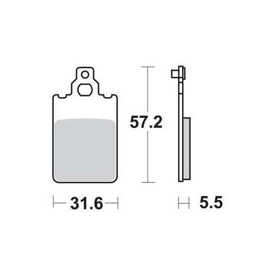 Klocki hamulcowe TRW MCB578