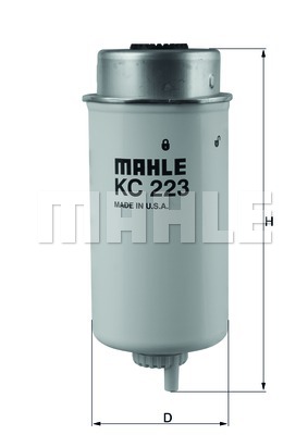 Filtr paliwa MAHLE KC 223